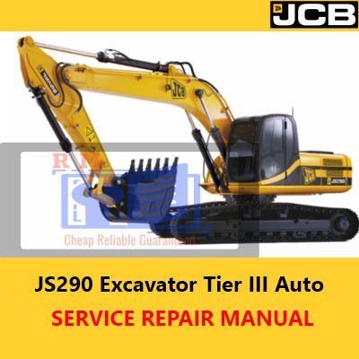 Cart 3 Service repair manual for JCB JS290 Excavator