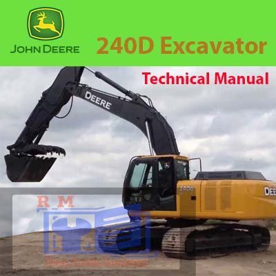 John Deere 240D Excavator Technical Manual