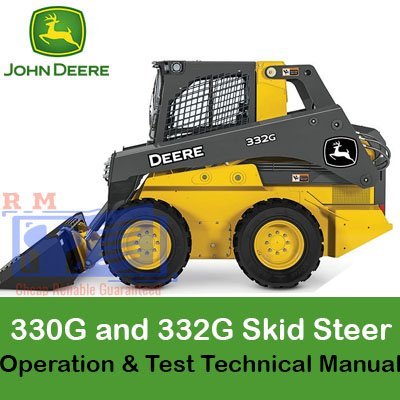 john deere 330g skid steer service manual