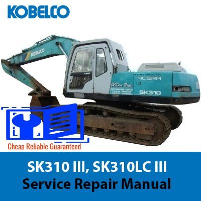 Kobelco SK310LC III service manual