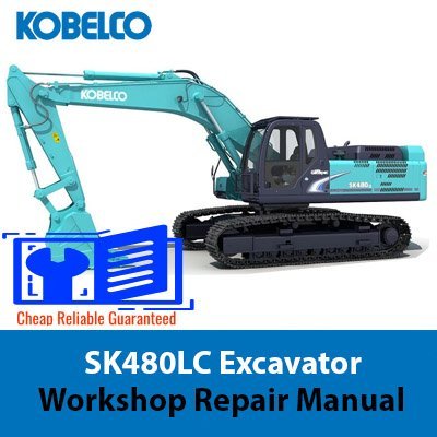 Kobelco SK480LC Excavator Workshop Repair Manual