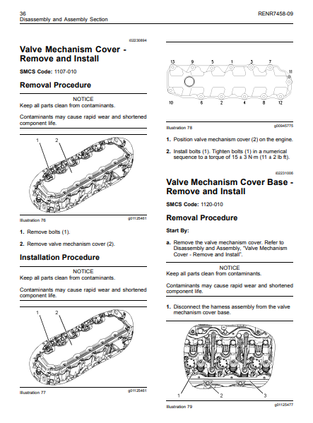 Caterpillar C7 On-highway Engine Disassembly and Assembly Manual 3 Caterpillar C7 On-highway Engine Disassembly and Assembly Manual - Image 3