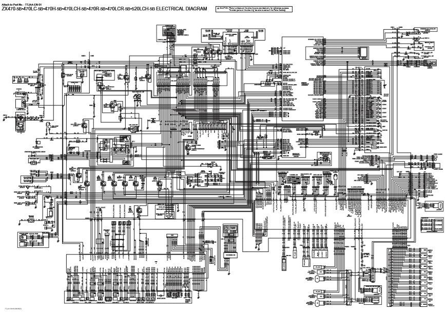Hitachi ZX470-5B Series Workshop Manual and Diagrams 4 Hitachi ZX470-5B Series Workshop Manual and Diagrams - Image 4