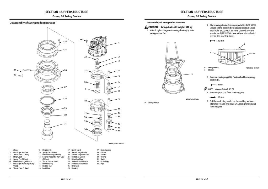 Hitachi ZX350LC-6, ZX350LCN-6 Workshop Manual and Diagrams 4 Hitachi ZX350LC-6, ZX350LCN-6 Workshop Manual and Diagrams - Image 4