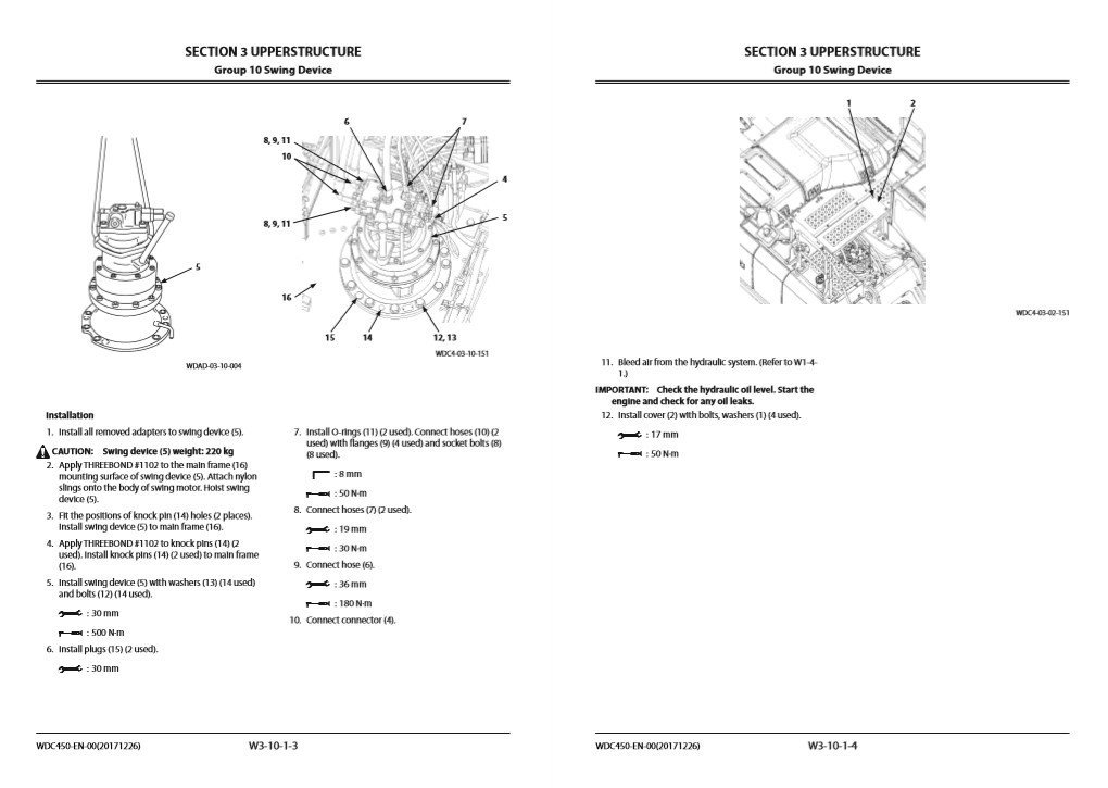 Hitachi ZX210-6 Series and ZX240N-6 Workshop Manual 4 Hitachi ZX210-6 Series and ZX240N-6 Workshop Manual - Image 4