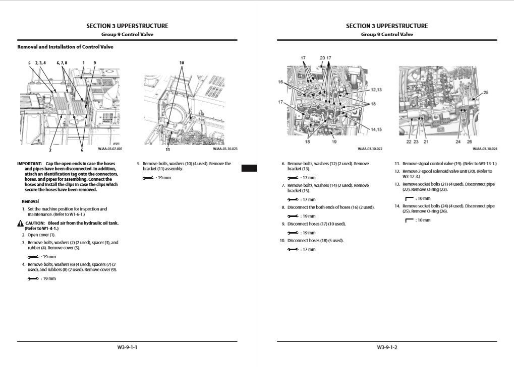 Hitachi ZX470-5B Series Workshop Manual and Diagrams 3 Hitachi ZX470-5B Series Workshop Manual and Diagrams - Image 3