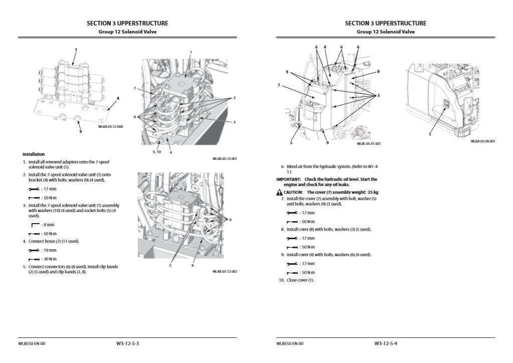 Hitachi ZX170W-6 Workshop Manual and Diagrams 5 Hitachi ZX170W-6 Workshop Manual and Diagrams - Image 5