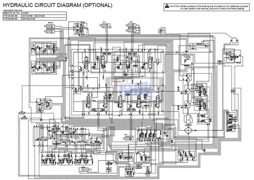 Hitachi ZX130-5B, ZX130LCN-5B Workshop Manual and Diagrams 6 Hitachi ZX130-5B, ZX130LCN-5B Workshop Manual and Diagrams - Image 6
