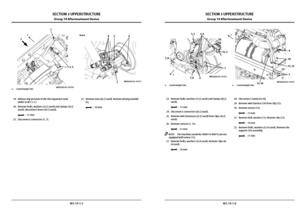 Hitachi ZX350LC-6, ZX350LCN-6 Workshop Manual and Diagrams 6 Hitachi ZX350LC-6, ZX350LCN-6 Workshop Manual and Diagrams - Image 6