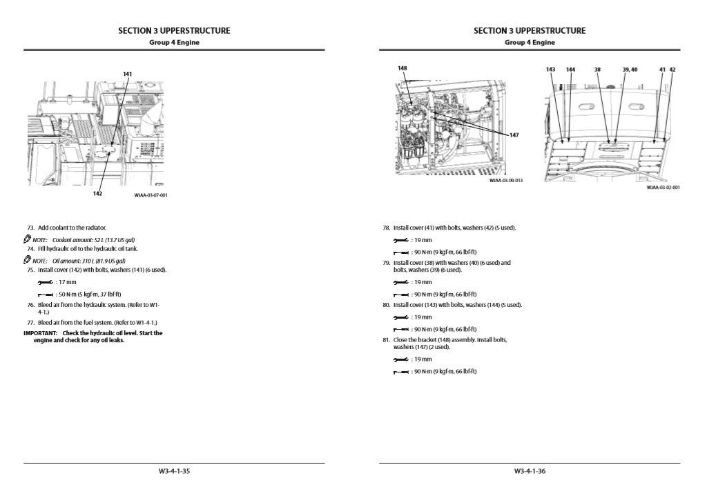 Hitachi ZX470-5B Series Workshop Manual and Diagrams 6 Hitachi ZX470-5B Series Workshop Manual and Diagrams - Image 6