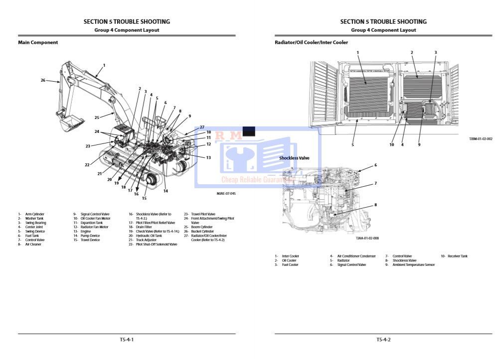 Hitachi ZX870-5A, ZX890-5A Series Technical Manuals 6 Hitachi ZX870-5A, ZX890-5A Series Technical Manuals - Image 6