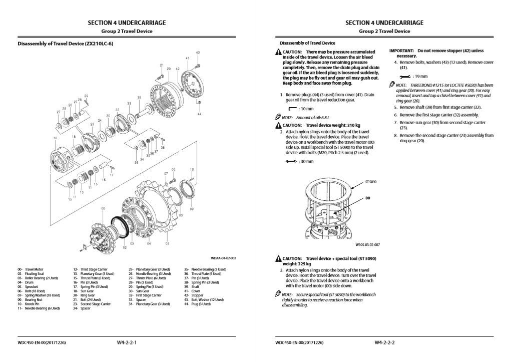 Hitachi ZX210-6 Series and ZX240N-6 Workshop Manual 6 Hitachi ZX210-6 Series and ZX240N-6 Workshop Manual - Image 6