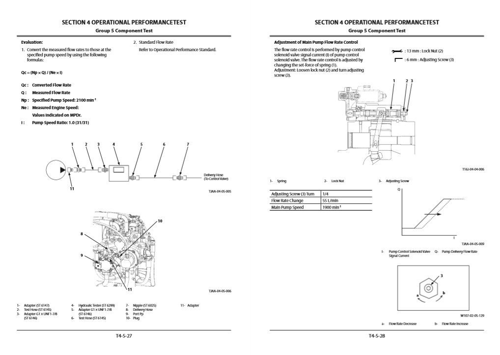 Hitachi ZX470-6, ZX490-6, ZX530-6 Series Technical Manuals 6 Hitachi ZX470-6, ZX490-6, ZX530-6 Series Technical Manuals - Image 6