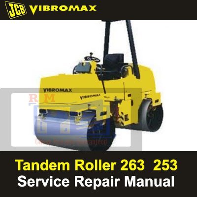 Vibromax 253 263 Roller Service Manual