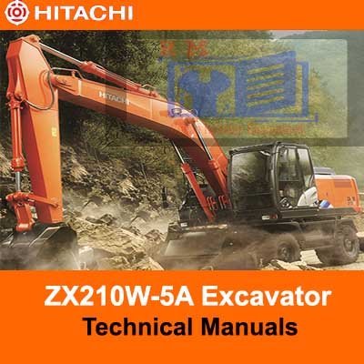 Hitachi ZX210W-5A Technical Manuals