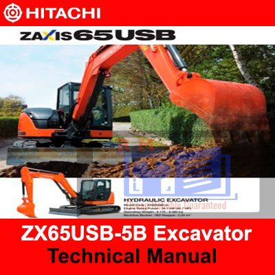Hitachi ZX65USB-5B Excavator Technical Manual