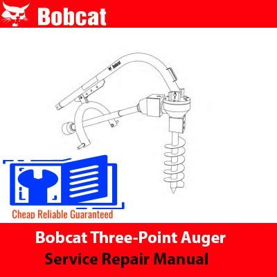 bobcat 3 point auger