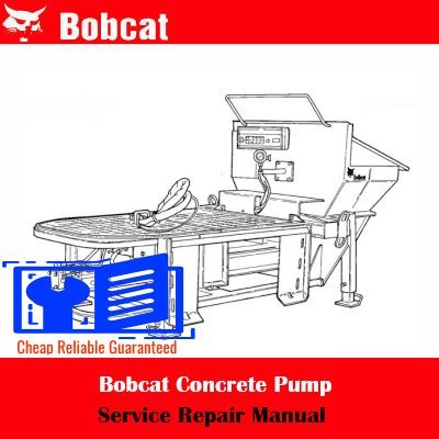 bobcat concrete pump manual