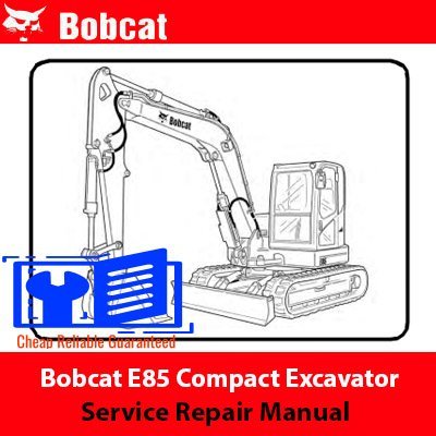 Cart 5 bobcat e85 service manual pdf