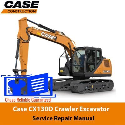 case cx130d service manual