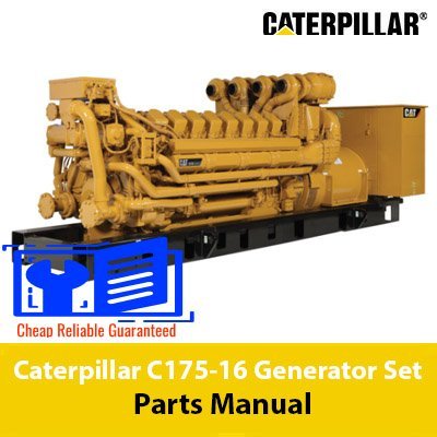 Caterpillar C175-16 Generator Set Parts Manual