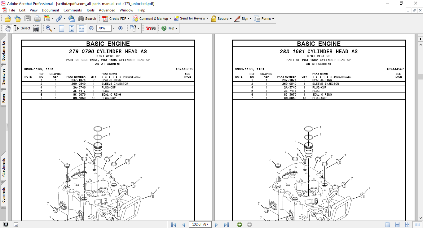 Caterpillar C175-16 Generator Set Parts Manual 3 Caterpillar C175-16 Generator Set Parts Manual - Image 3