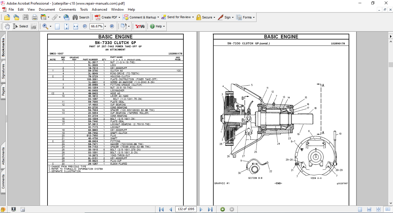 Caterpillar C18 Marine Engine Parts Manual 3 Caterpillar C18 Marine Engine Parts Manual - Image 3