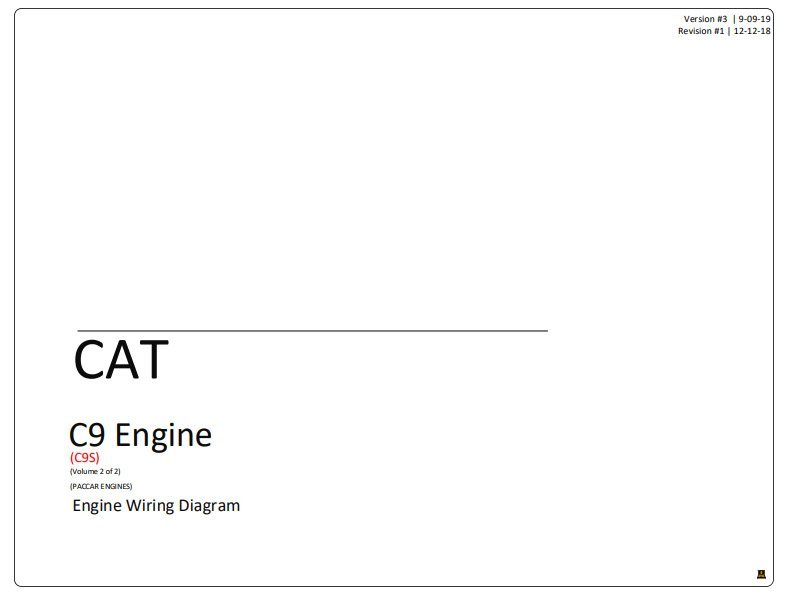 Caterpillar C9 Engine Complete Electrical Wiring Diagrams 7 Caterpillar C9 Engine Complete Electrical Wiring Diagrams - Image 7