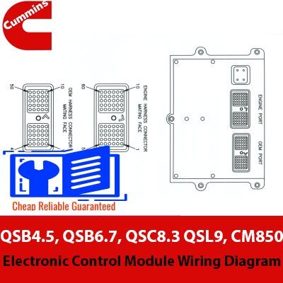 cummins cm850 wiring diagram