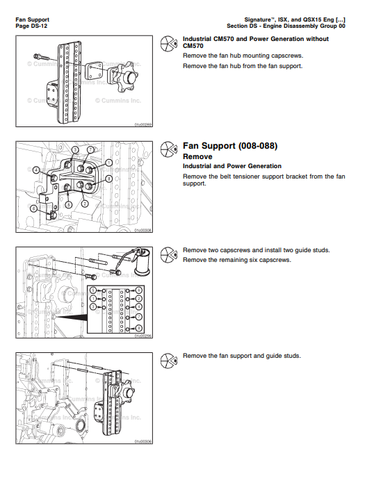 Cummins ISX and QSX15 Service Repair Manual (Volume 1) 5 Cummins ISX and QSX15 Service Repair Manual (Volume 1) - Image 5