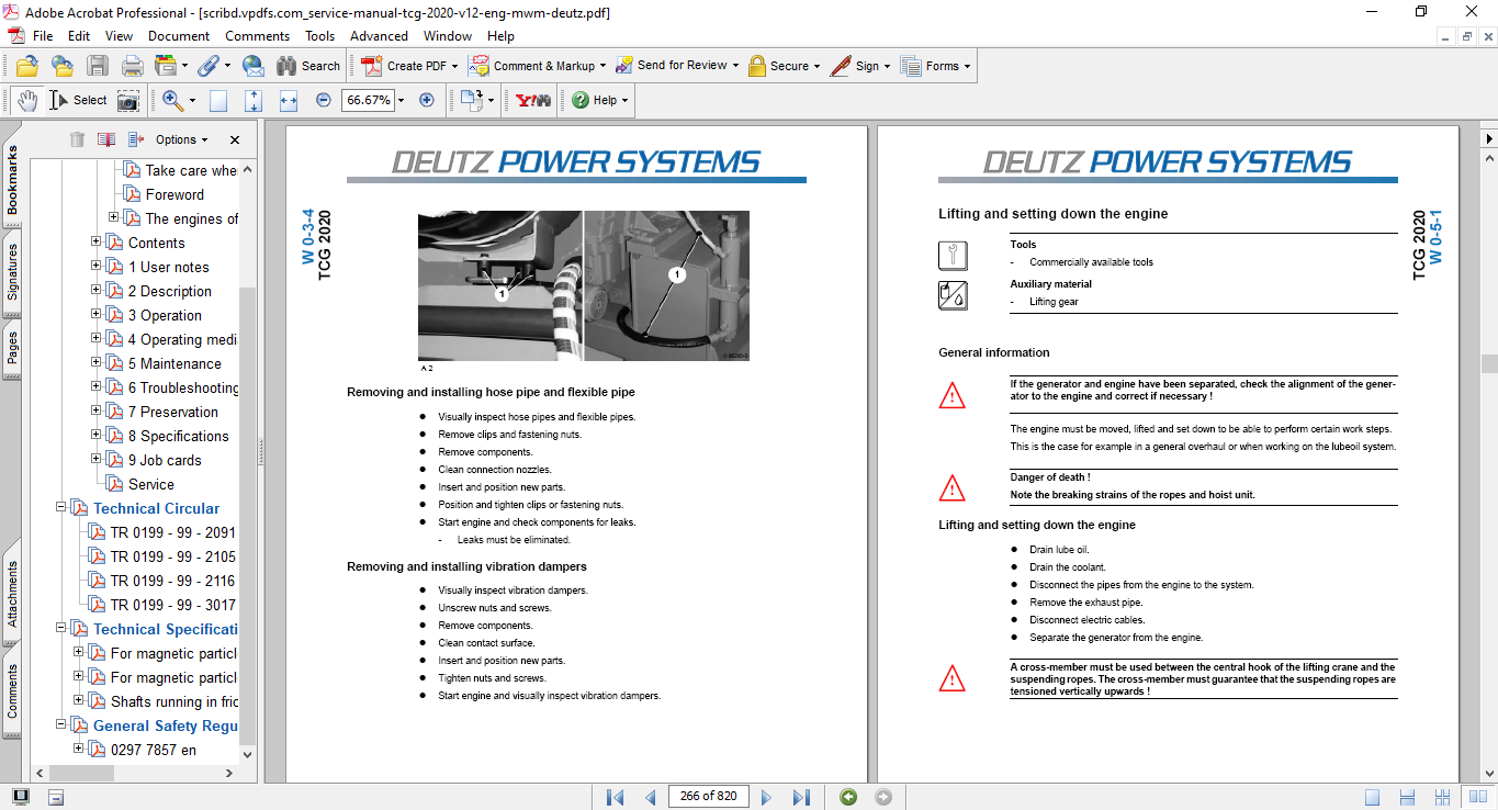 Deutz TCG 2020 v12 Engine Workshop Repair Manual 5 Deutz TCG 2020 v12 Engine Workshop Repair Manual - Image 5