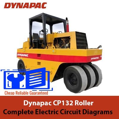 Cart 7 Dynapac CP132 Complete Electric Circuit Diagrams