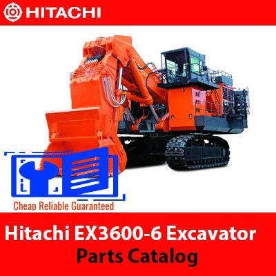 Hitachi EX3600-6 Excavator Parts Catalog