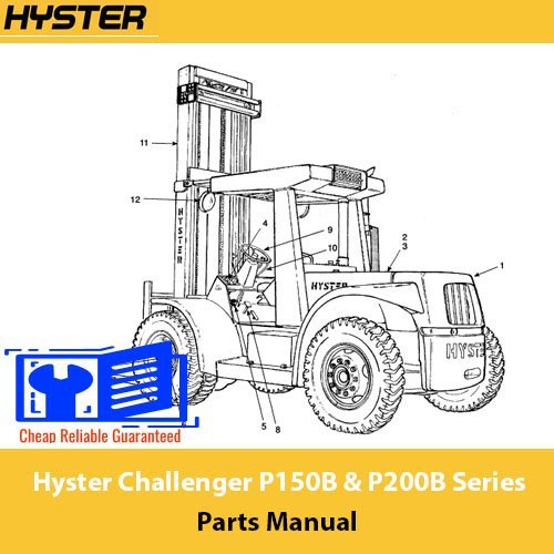 hyster forklift parts manual pdf
