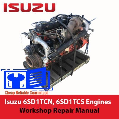 isuzu 6sd1t engine manual