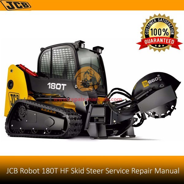 Service repair manual for JCB Robot 180T hf Skid Steer Loader