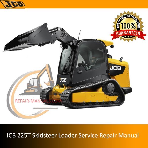 Service repair manual for JCB 225T Skidsteer Loader