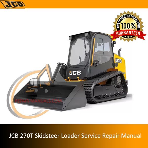 Cart 1 Service repair manual for JCB 270T Skidsteer Loader