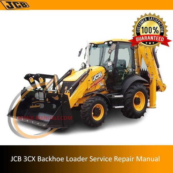 Service repair manual for JCB 3CX Backhoe Loader