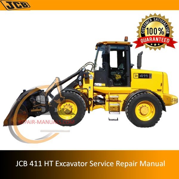 Detailed repair manual for JCB 411 HT Wheel Loader