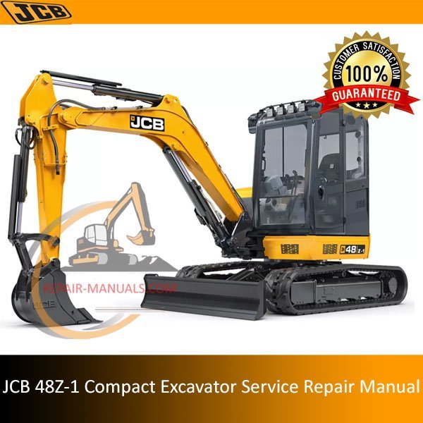 Comprehensive service manual for JCB 48Z-1 Compact Excavator