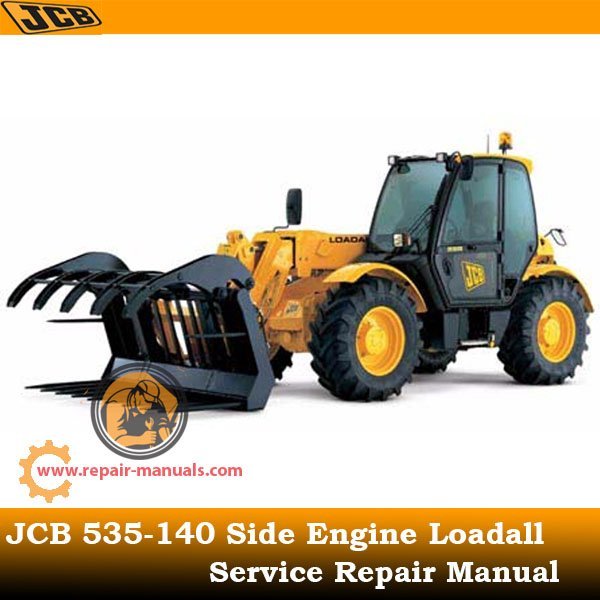 Service repair manual for JCB 535-140 Side Engine Loadall