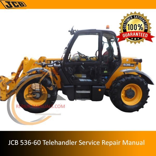 Comprehensive service manual for JCB 536-60 Telehandler