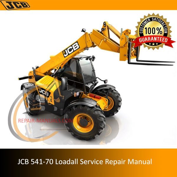 Service repair manual for JCB 541-70 Loadall