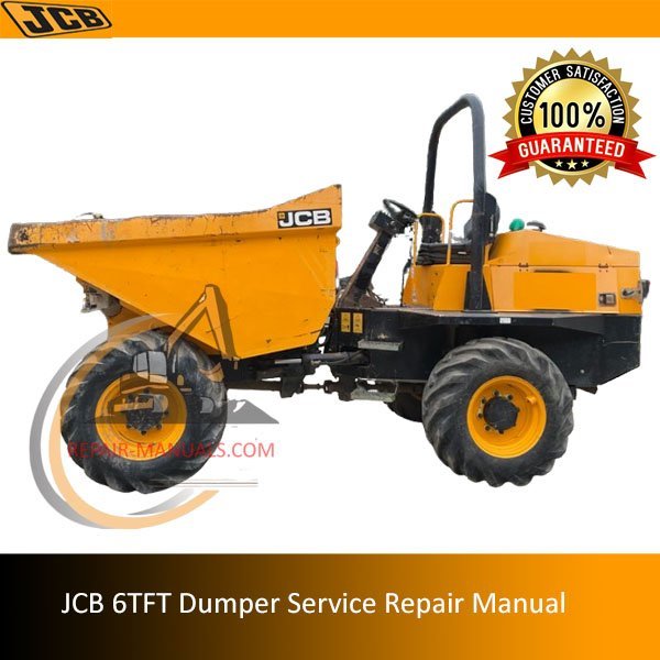 Service Repair Manual for JCB 6THT Dumper