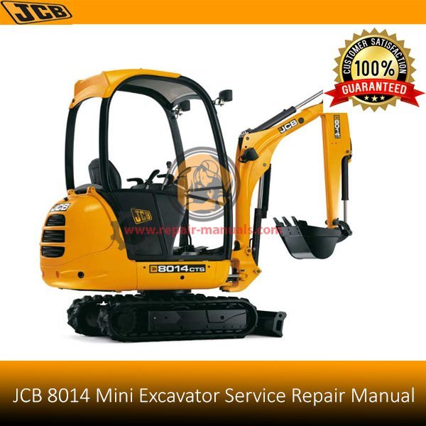 Service Repair Manual for JCB 8014 Mini Excavator