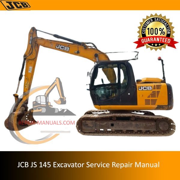 Comprehensive service manual for JCB JS145 excavator