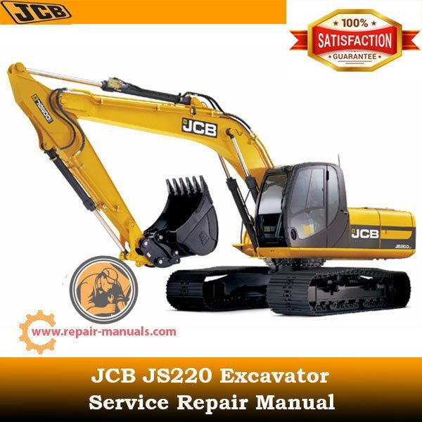 Comprehensive service manual for JCB JS220 excavator