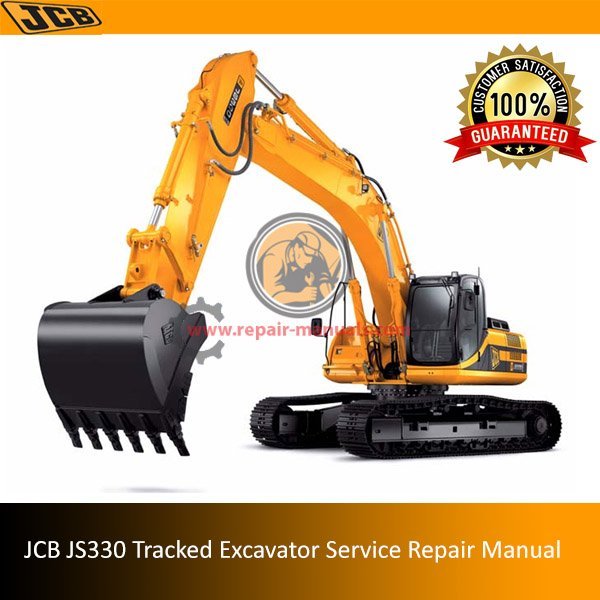 Service repair manual for JCB JS330 excavator