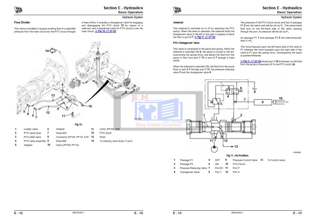 JCB Tractor 354 and 360 Service Repair Manual 4 jcb tractor workshop manual